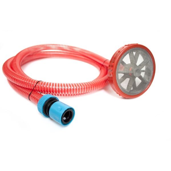 Set 2,5m 3/4" sacia hadica, plastové sitko a rýchlospojkový adaptér – Obrázok 3