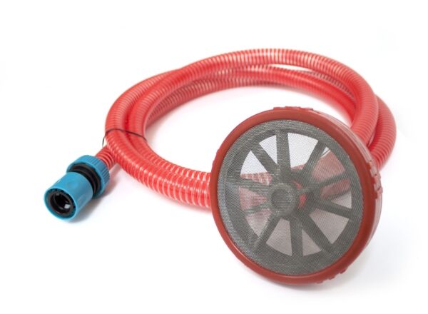 Set 2,5m 3/4" sacia hadica, plastové sitko a rýchlospojkový adaptér – Obrázok 12
