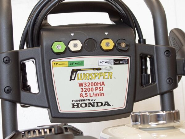 Waspper W3200HA Pressure Washer, Honda, 6.5 HP, 220 bar/3.200 PSI - Image 8