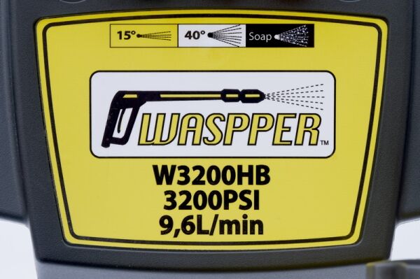 Waspper W3200HB Pressure Washer, Peggas, 7.0 HP, 220 bar / 3.200 PSI - Image 8