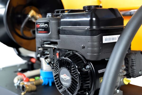 Premium benzínový vysokotlakový čistič GP500, Briggs&Stratton, 6.5 HP, 3200 PSI/ 220 bar, 500L Tank – Obrázok 5