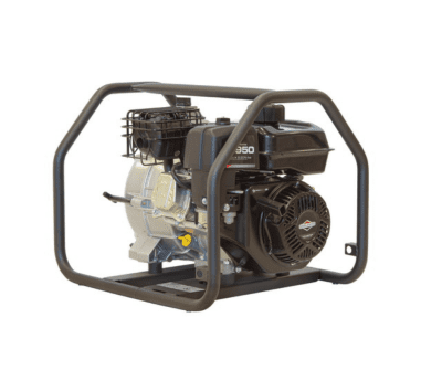 High power water pump with Briggs and Stratton engine