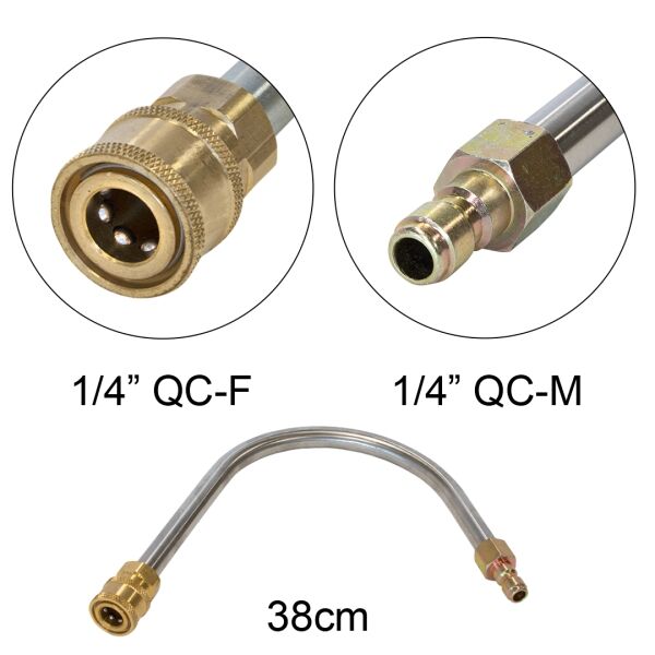 Gutter Extension Lance QC 1/4“- M / QC 1/4"-F 38cm, SA000-14QCA - Image 2