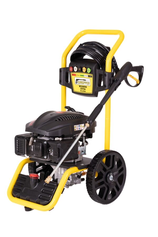 Waspper W3200VA Benzínový vysokotlakový čistič, Peggas, 4.3 HP, 220 bar / 3.200 PSI – Obrázok 2