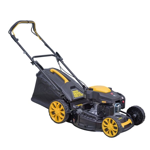 Benzínová kosačka WASPPER s výkonom 3,8 kW, pohonom a záberom 51 cm je vynikajúcou voľbou na pohodlné kosenie trávnatých plôch s veľkou rozlohou.