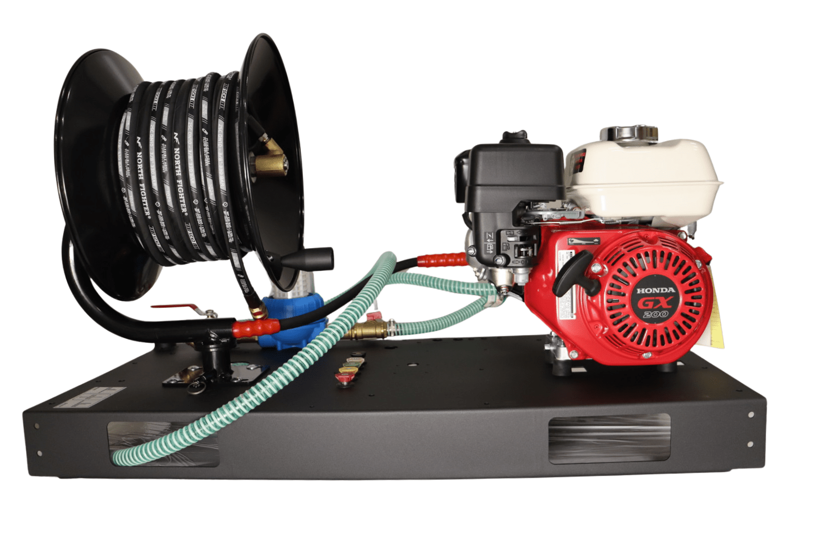 Motor Platform with Hose Reel GE1065HD, Honda GX200, 3200psi/ 220bar - Image 3