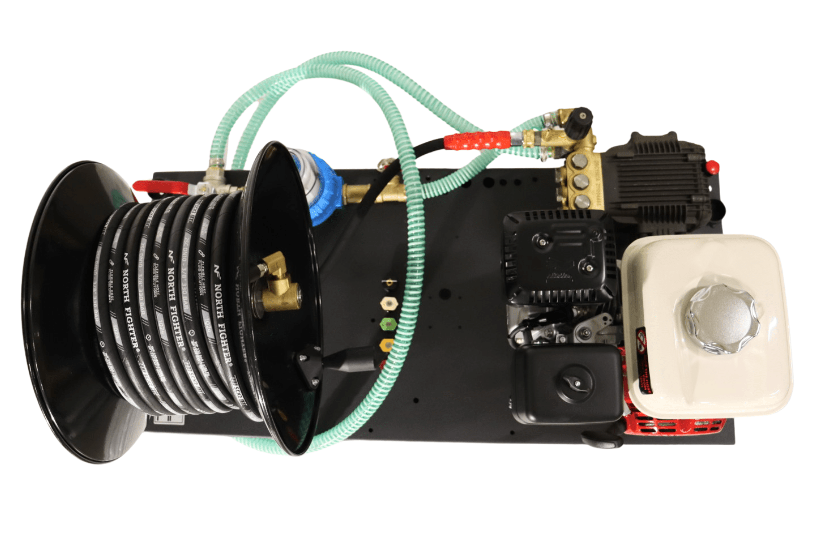 Motor Platform with Hose Reel GE1065HD, Honda GX200, 3200psi/ 220bar - Image 5