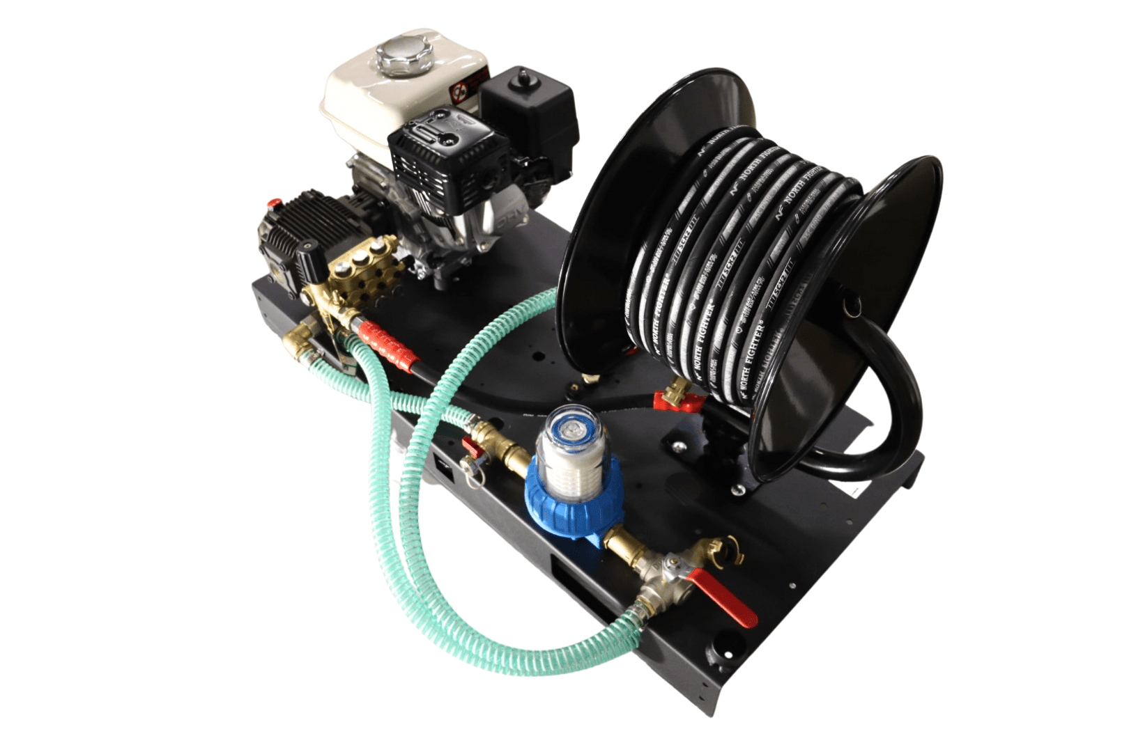 Motor Platform with Hose Reel GE1065HD, Honda GX200, 3200psi/ 220bar - Image 8