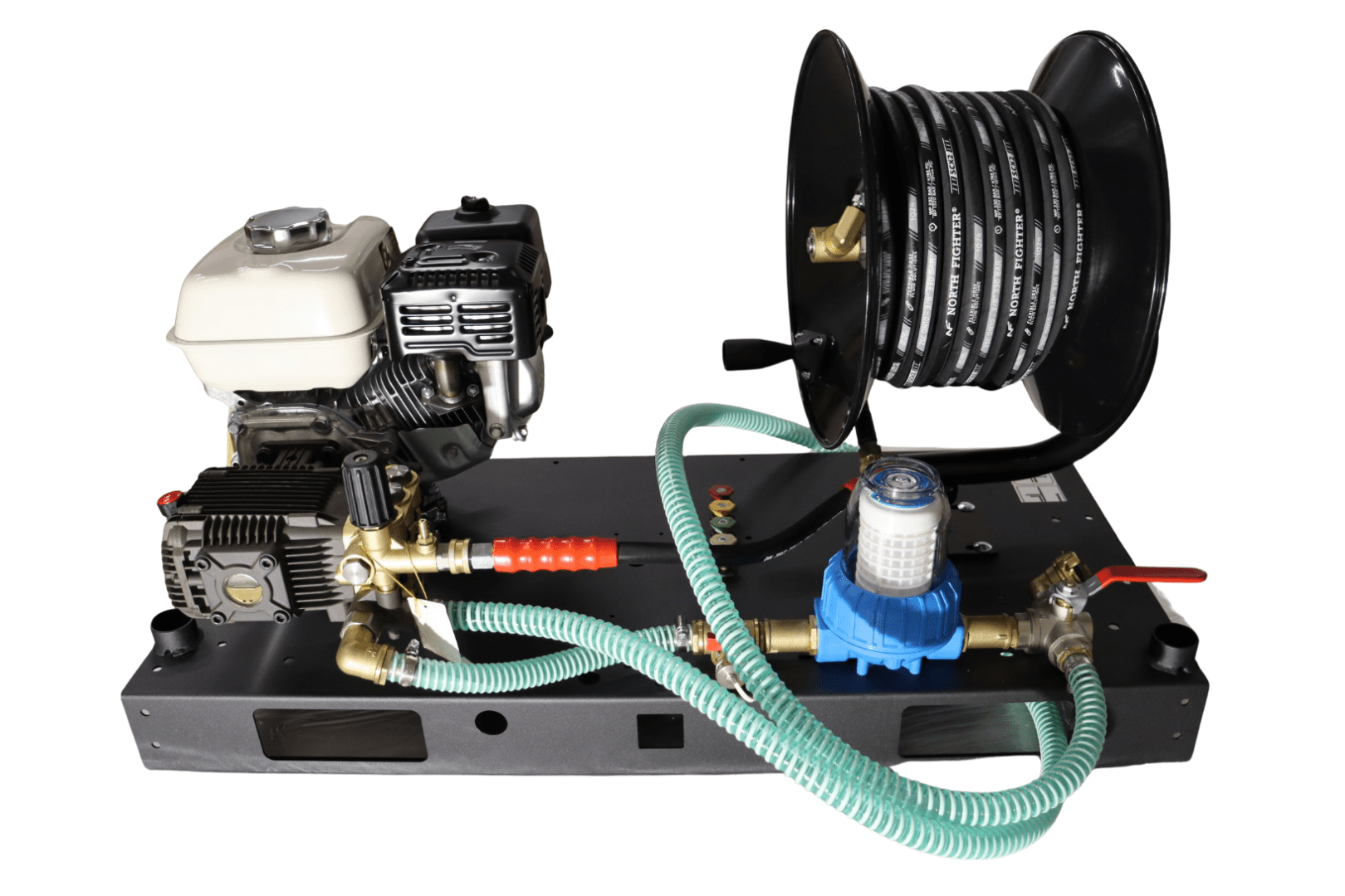 Motor Platform with Hose Reel GE1065HD, Honda GX200, 3200psi/ 220bar - Image 9