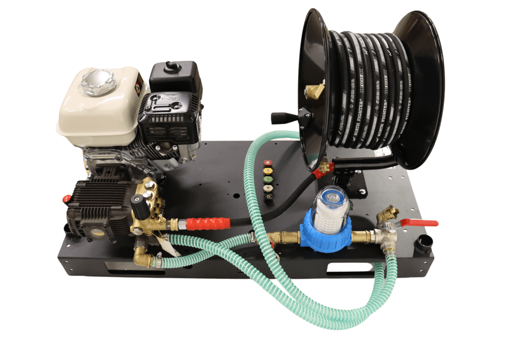 Motor Platform with Hose Reel GE1065HD, Honda GX200, 3200psi/ 220bar - Image 10