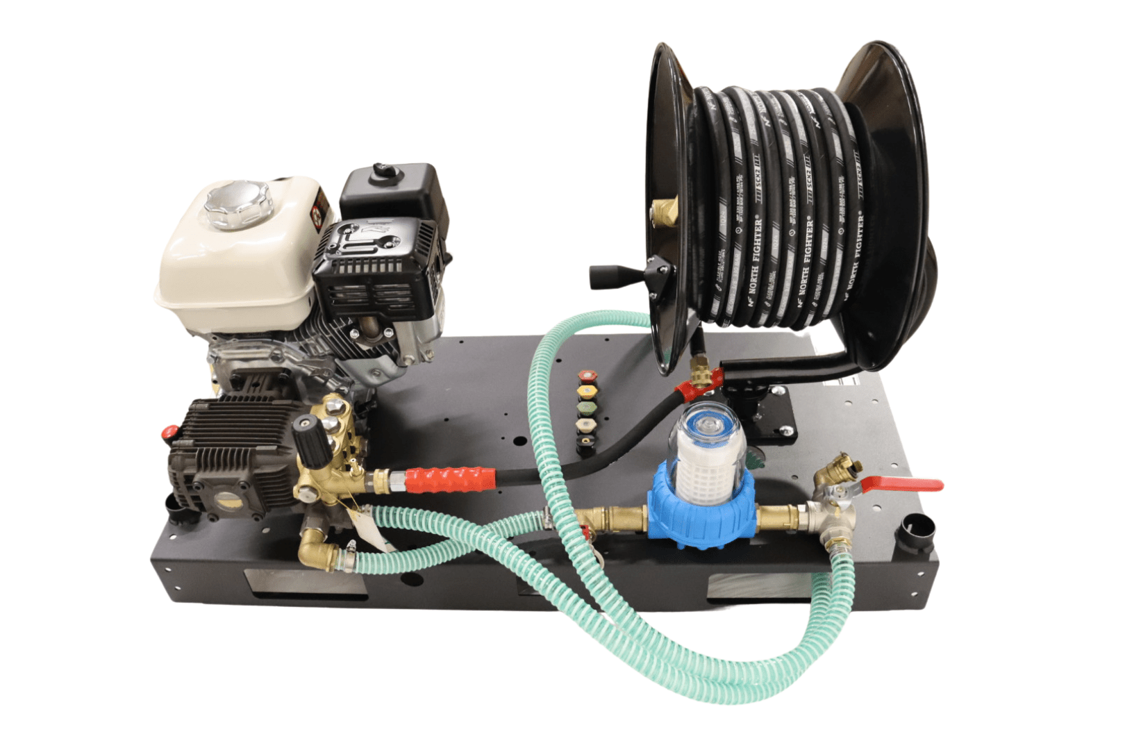 Motor Platform with Hose Reel GE1065HD, Honda GX200, 3200psi/ 220bar - Image 11
