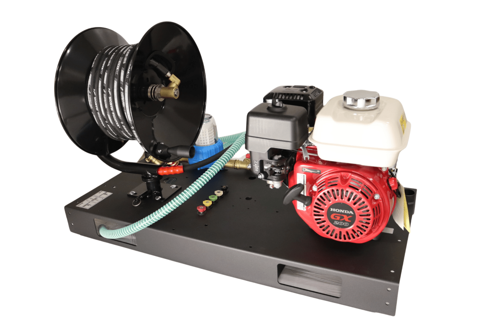 Motor Platform with Hose Reel GE1065HD, Honda GX200, 3200psi/ 220bar - Image 12