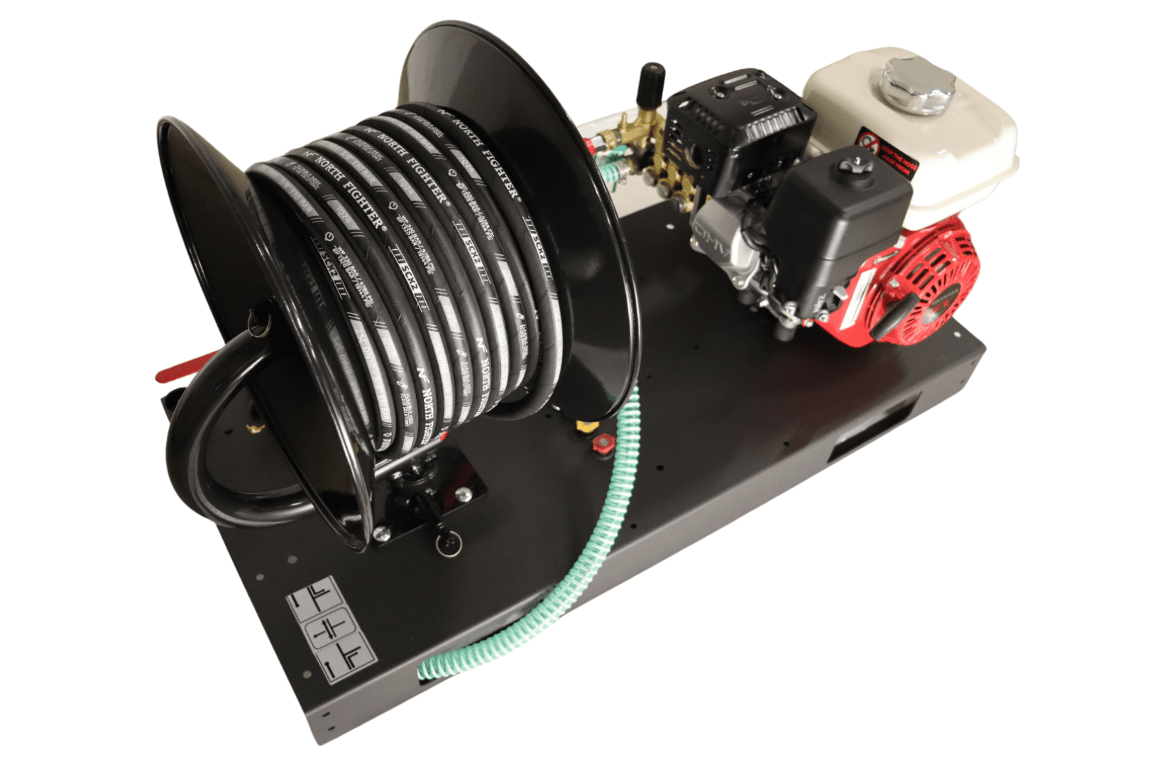 Motor Platform with Hose Reel GE1065HD, Honda GX200, 3200psi/ 220bar - Image 13