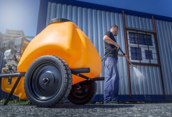 Gaspper GF120 High Pressure Washer 120L Tank, Peggas, 5.2 HP, 220 bar/3.200 PSI - Image 6