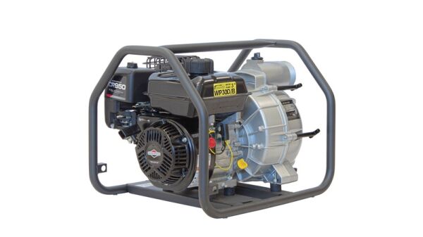 Čerpadlo na špinavú/kalovú vodu, Výtlak 25 m, Benzínový motor Briggs & Stratton, WASPPER WP30D-B – Obrázok 3