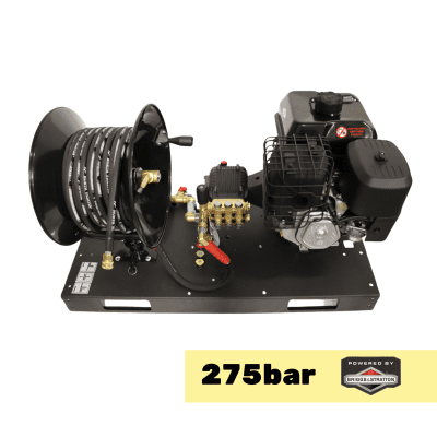 Motor Platform with Hose Reel GE1013BD, Briggs & Stratton XR2100, 4000 psi / 275 bar