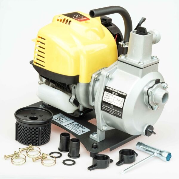 Clean/Semi-trash Water Pump, 35m Water Lift, Heavy-Duty, Petrol Engine, by WASPPER PC107 - Image 2