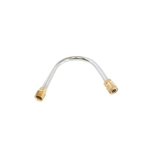 Curved stainless steel extension 38 cm for a spray gun M22x1,5 – M / 1/4“ QC- F SA000-GCM22P - Image 2