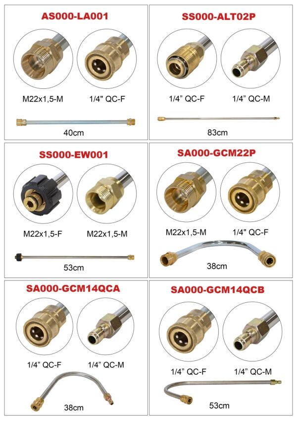 Waspper Stainless Steel 21" Extension 53 cm SS000-EW001 - Image 5