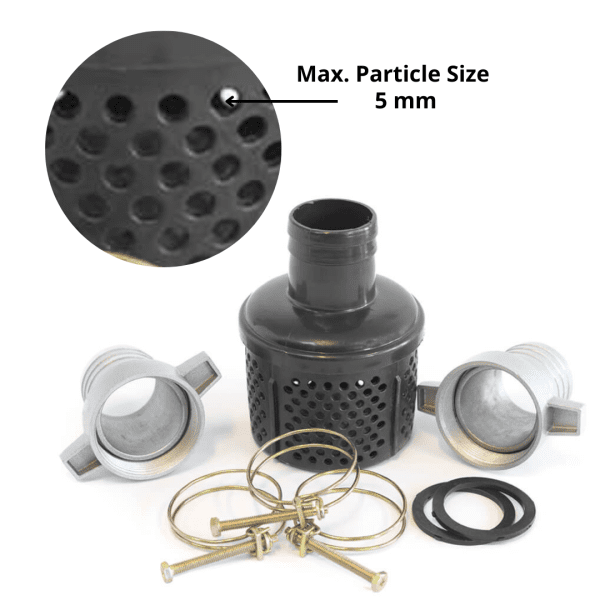 Čerpadlo na kontaminovanú a čistú vodu, Výtlak 30 m, Benzínový motor Briggs & Stratton, WASPPER WP20CH-B – Obrázok 2