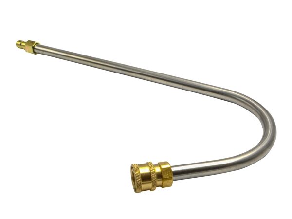 Curved stainless steel extension 53 cm for a spray gun SA000-GCM14QCB - Image 4