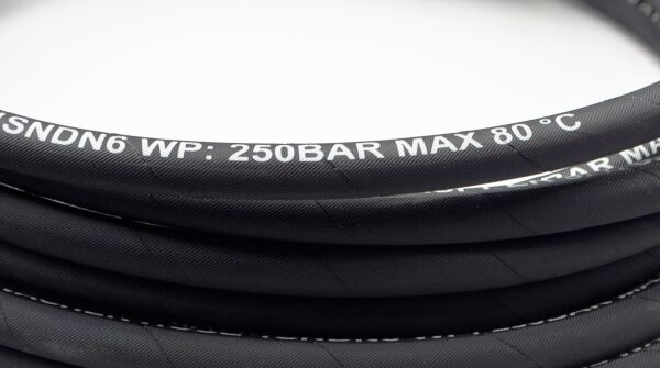 Vysokotlaková gumená hadica 20m 1/4" - SA014-H20M22 – Obrázok 3