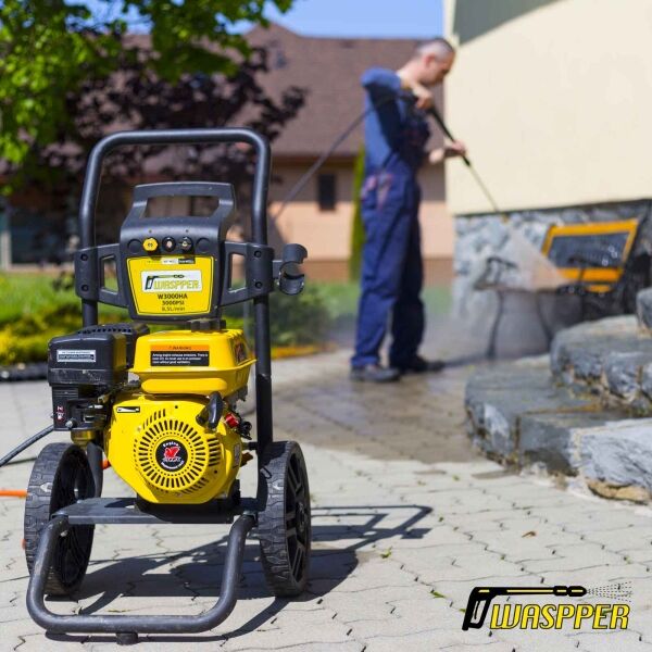 Waspper W3000HA benzínový vysokotlakový čistič, Peggas, 5.2 HP, 207 bar / 3.000 PSI – Obrázok 6