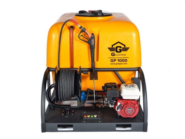 Premium High Pressure Washer GP1000, Honda, 6.5 HP, 3200 PSI/ 220 bar, 1000L Tank - Image 3