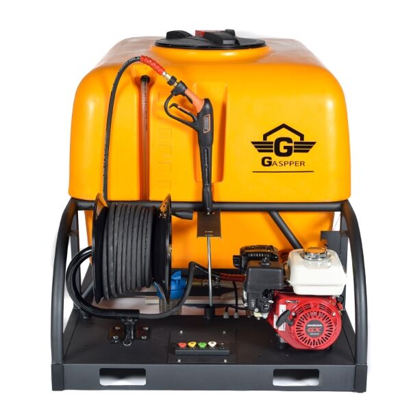 Premium benzínový vysokotlakový čistič GP500, Honda, 6.3 HP, 3200 PSI/ 220 bar, 500L Tank – Obrázok 2
