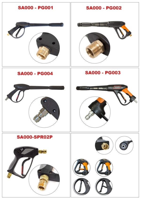 All types high pressure gun