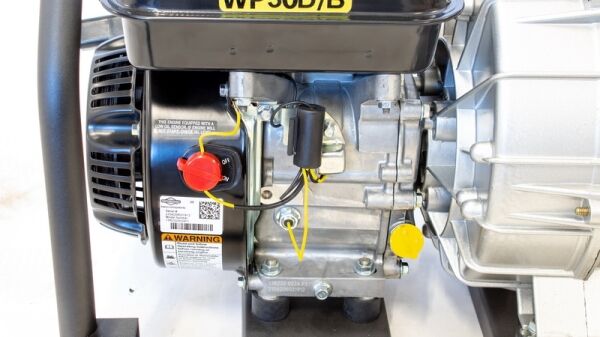 Briggs & Stratton Engine Powered Dirty Water Pump, 25m Water Lift, Heavy-Duty, Petrol Engine, by WASPPER WP30D-B - Image 11