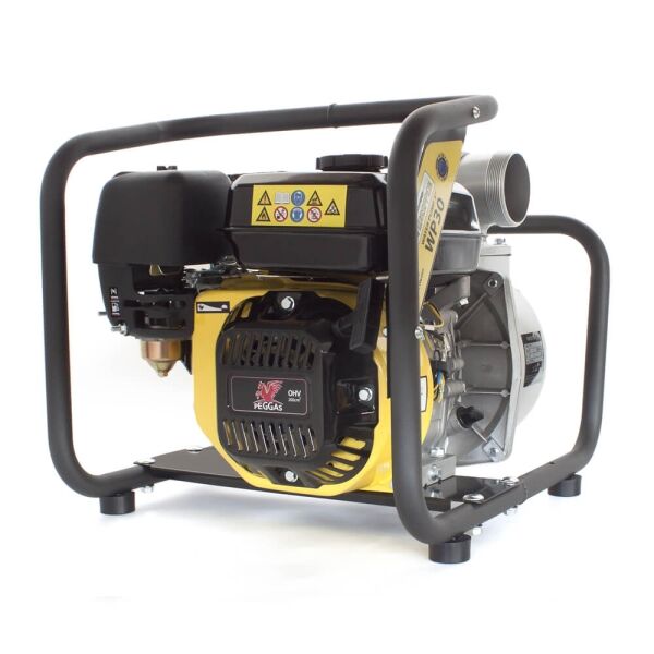 Clean/Semi-trash Water Pump, 30m Water Lift, Heavy-Duty, Petrol Engine, by WASPPER WP30-P - Image 7