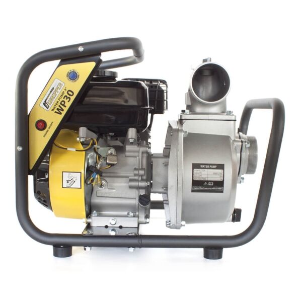 Clean/Semi-trash Water Pump, 30m Water Lift, Heavy-Duty, Petrol Engine, by WASPPER WP30-P - Image 4
