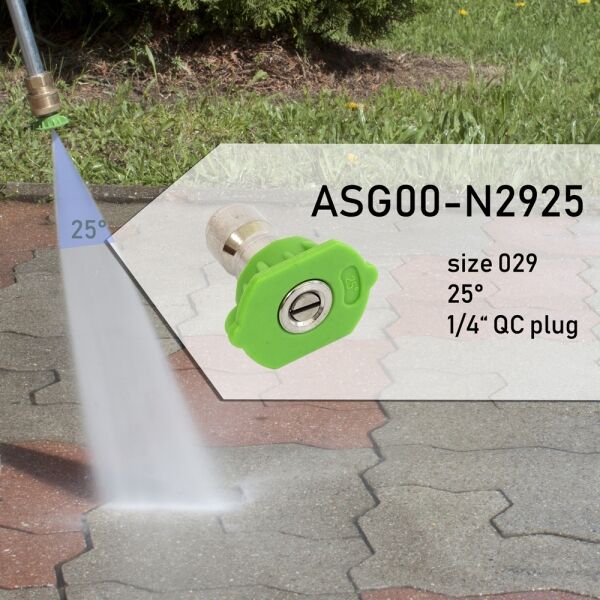 Detergent nozzle for pressure washer