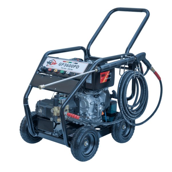 Gaspper GP3600PD Pro Pressure Washer, DIESEL ENGINE, 8.9 HP, 248 bar/3 600 PSI - Image 2