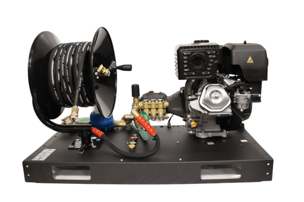 Motor Platform with Hose Reel Peggas