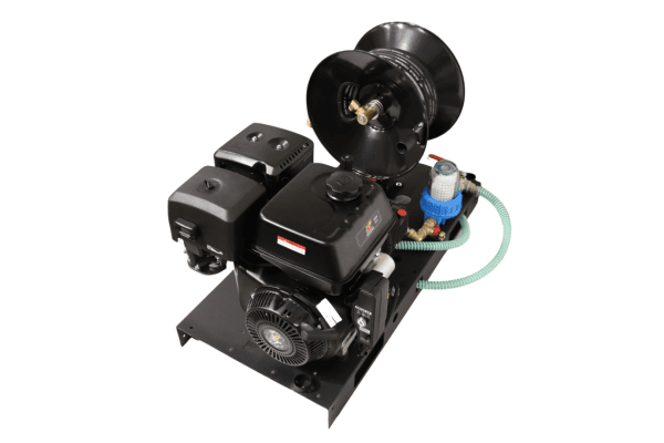 Motor Platform with Hose Reel Peggas