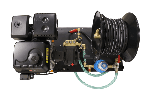 Motor Platform with Hose Reel Peggas