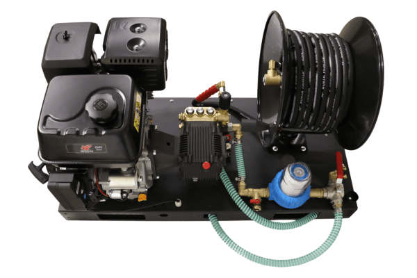 Motor Platform with Hose Reel Peggas