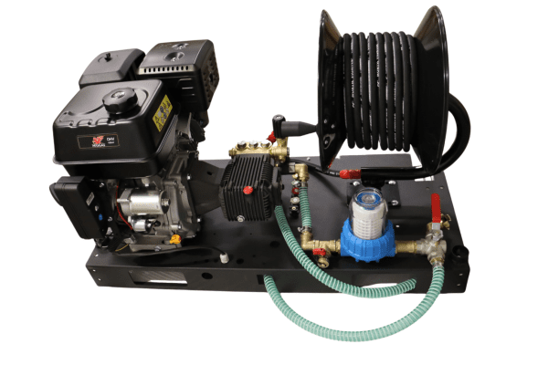 Motor Platform with Hose Reel Peggas