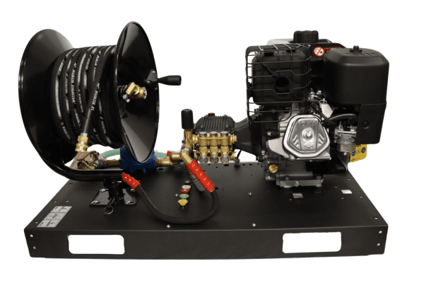 Motor Platform with Hose Reel