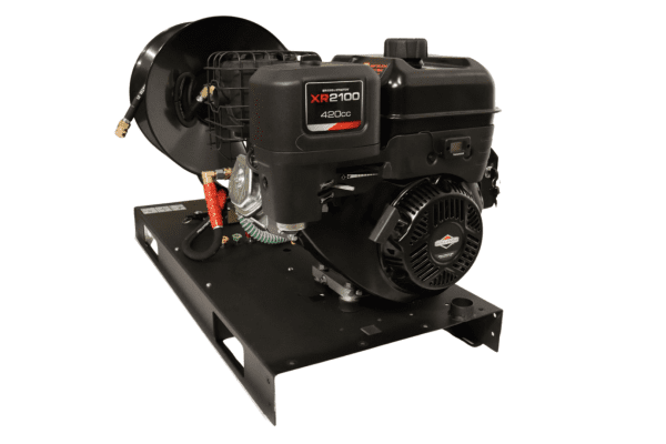 Motor Platform with Hose Reel