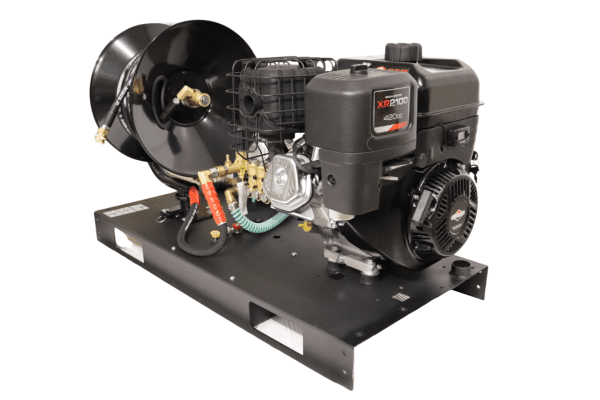 Motor Platform with Hose Reel