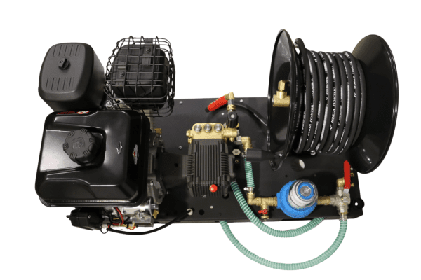 Motor Platform with Hose Reel