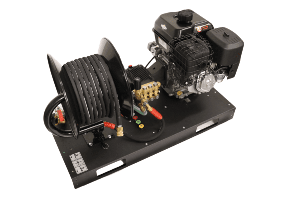 Motor Platform with Hose Reel