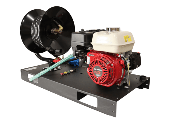 Motorová platforma s navijakom GE1065HD, Honda GX200, 3200 psi / 220 bar – Obrázok 4