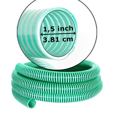 Water Suction Hose 1,5 inch