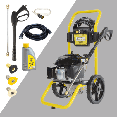 Waspper W3100VA Pressure Washer, Peggas, 4.3 HP, 213 bar / 3.100 PSI