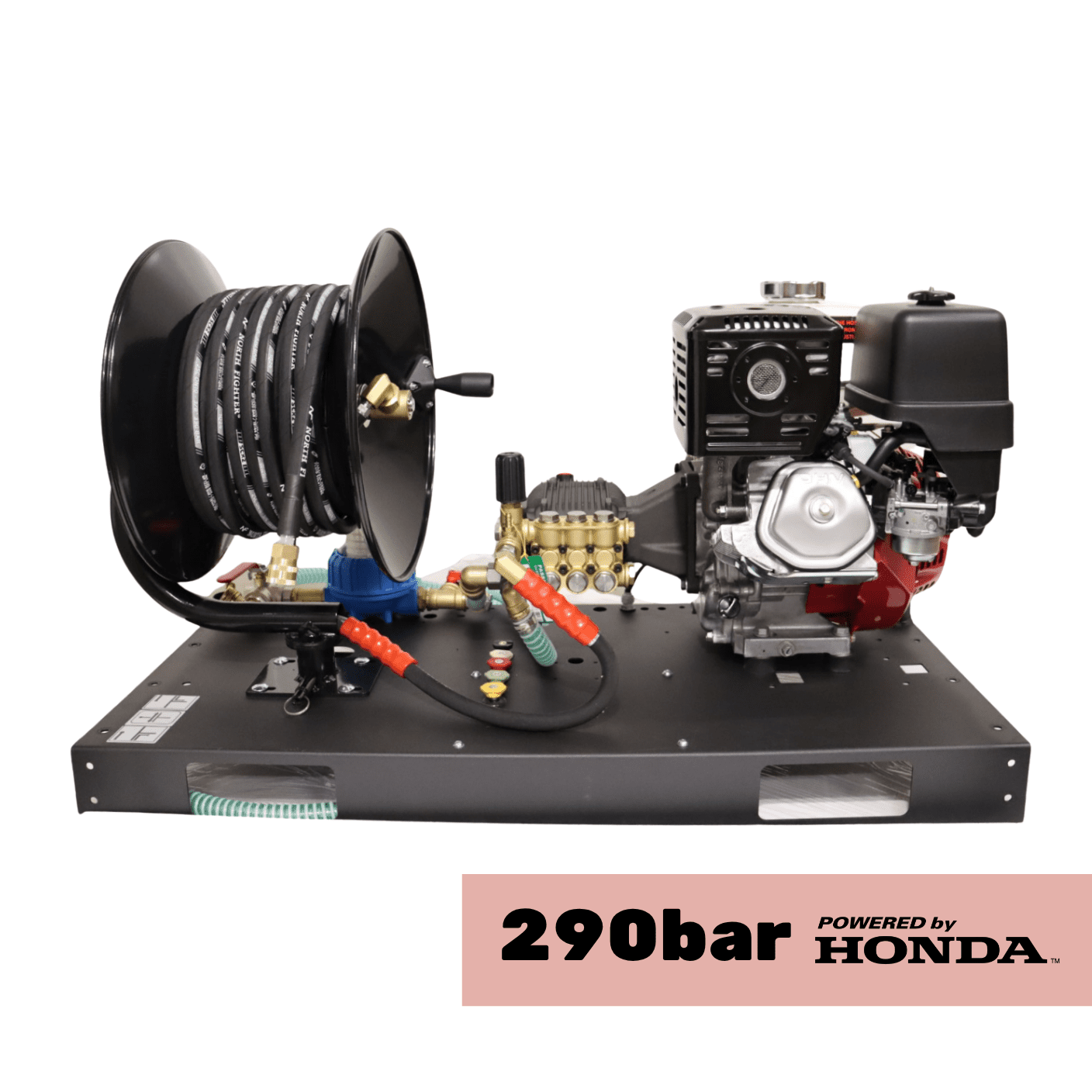 Motorová platforma s navijakom GE1013XR, Honda GX390, 4200 psi / 290 bar