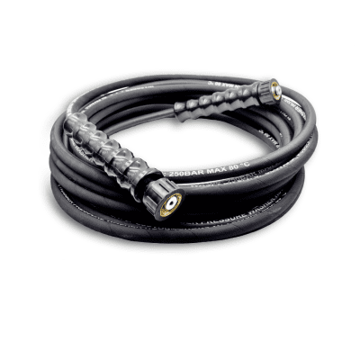 SA014-H30M22 – Pressure washer rubber hose 30m 1/4″ – ” with M22x1,5 – F (14mm) Connector 4000PSI 275bar